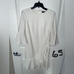 Ralph Lauren - white ruffle dress size 2